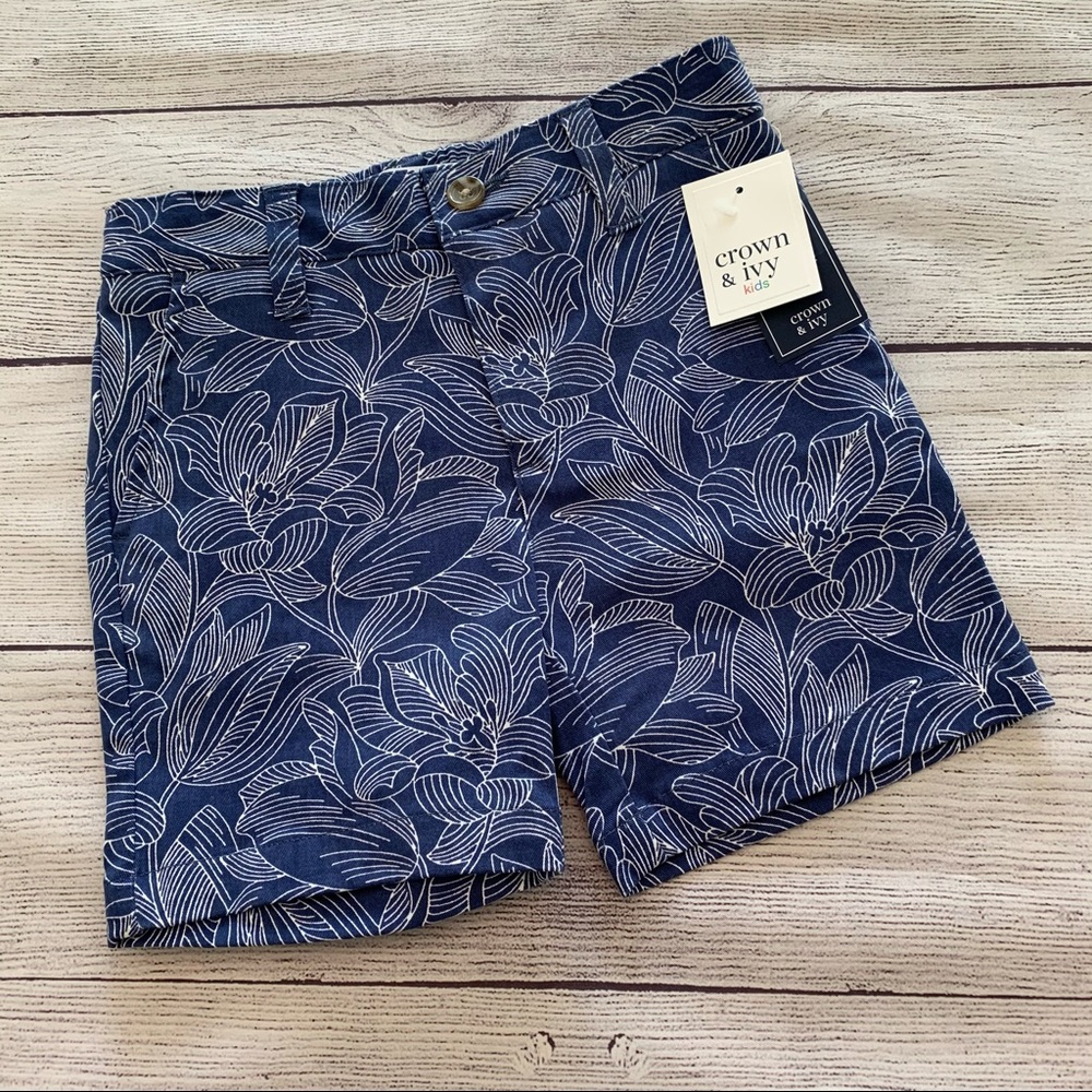 Crown & Ivy Boys Tropical Shorts Size 3T